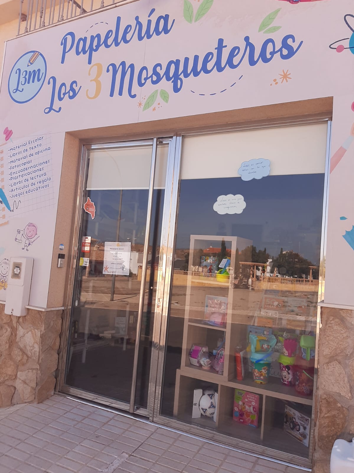 Papeleria los 3 mosqueteros